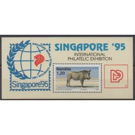Namibie - 1995 - No BF23 - Mammifères - Philatélie Réduction