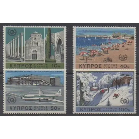 Meilleur Prix Chypre - 1967 - No 290/293 - Tourisme