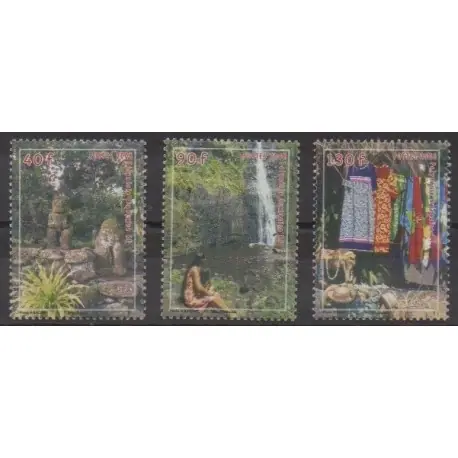 Polynésie - 2006 - No 776/778 - Tourisme Expédié Aujourd’hui