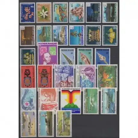 Polynésie - Année complète - 1979 - No 128/146 - PA142/PA152 Paiement Sécurisé