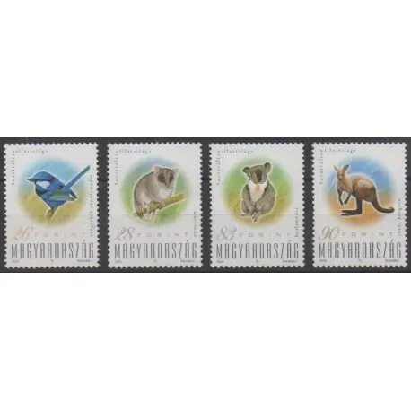 Hongrie - 2000 - No 3716/3719 - Animaux Satisfait Ou Remboursé