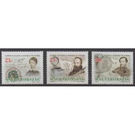 Vente Flash Hongrie - 1998 - No 3619/3621 - Histoire
