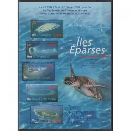 Bon Marché TAAF - 2007 - No BF18 - Sites