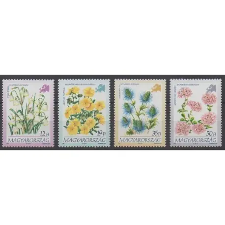 Hongrie - 1994 - No 3469/3472 - Fleurs Livraison Mondiale