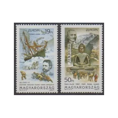 Hongrie - 1994 - No 3454/3455 - Europa Livraison Gratuite