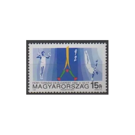 Hongrie - 1992 - No 3375 - Sports divers Prix Cassé