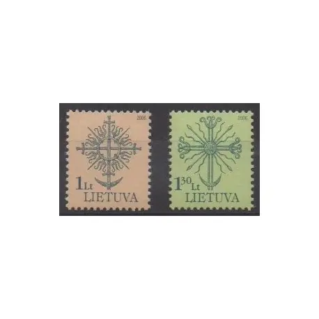 Lituanie - 2006 - No 792/793 - Art Quantité Limitée