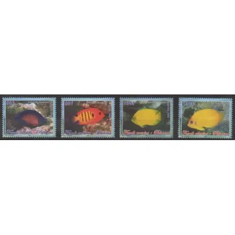 Polynésie - 2005 - No 744/747 - Vie marine Exclusif