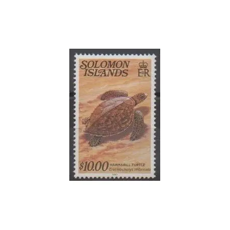 Livraison Gratuite Salomon (Iles) - 1982 - No 460 - Tortues