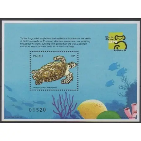 Palau - 1999 - No BF75 - Tortues Commander Maintenant