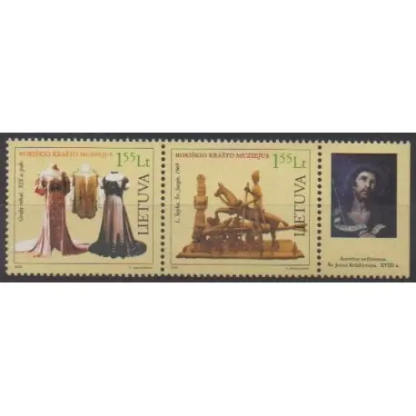 Quantité Limitée Lituanie - 2008 - No 842/843 - Costumes