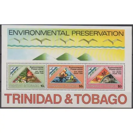 Bon Marché Trinité et Tobago - 1981 - No BF33 - Environnement
