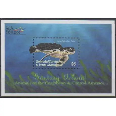 Grenadines - 2000 - No BF476 - Tortues Édition Limitée