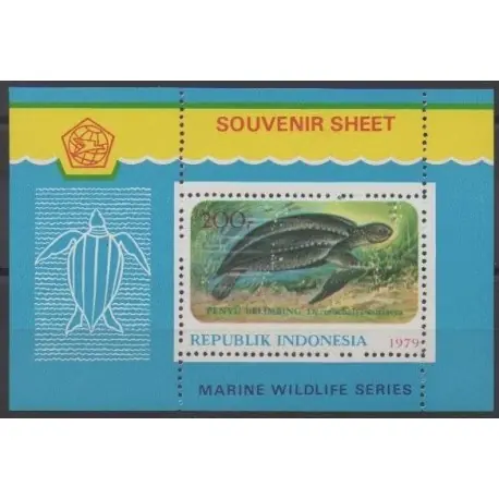 Indonésie - 1979 - No BF30 - Tortues Certifié
