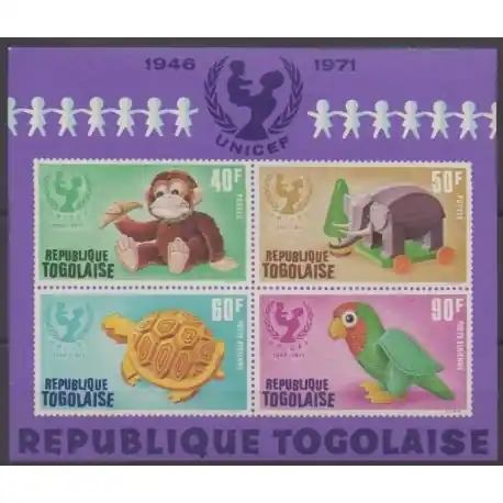 Prix Cassé Togo - 1971 - No BF57 - Enfance