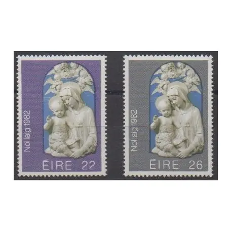 Irlande - 1982 - No 485/486 - Noël Affaire À Saisir