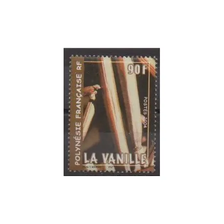 Polynésie - 2004 - No 711 - Fruits ou légumes - Gastronomie Expédition Rapide