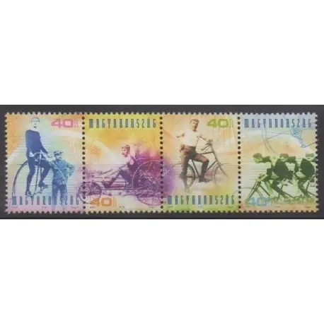 Hongrie - 2002 - No 3822/3825 - Transports Top Vente