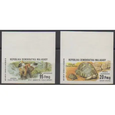 Madagascar - 1979 - No PA177/PA178 - Tortues - Animaux Meilleure Vente