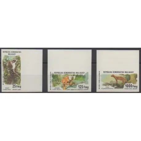 Bon Marché Madagascar - 1979 - No 627/629ND - Animaux