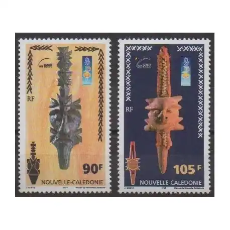 Livraison Mondiale Nouvelle-Calédonie - 2000 - No 823/824 - Art