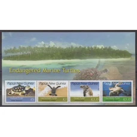 Papouasie-Nouvelle-Guinée - 2007 - No 1139/1142 - Tortues Achetez Aujourd’hui