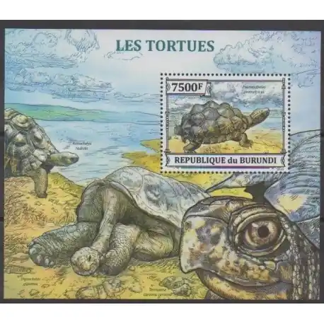 Burundi - 2013 - No BF368 - Tortues Dernier Modèle