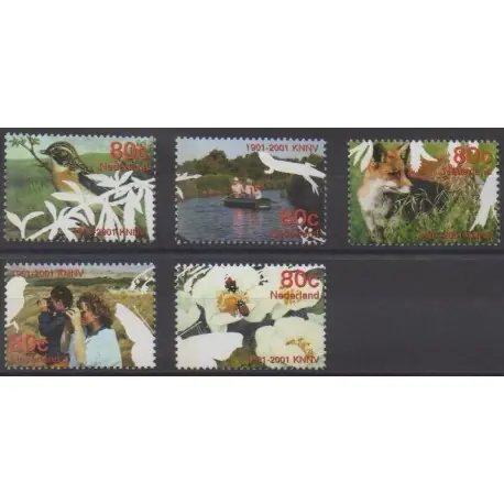 Pays-Bas - 2001 - No 1809/1813 Artisanat