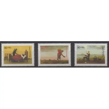 Pays-Bas - 1997 - No 1605/1607 - Littérature - Enfance Commander Maintenant