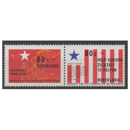 Pays-Bas - 1997 - No 1592/1593 - Histoire Bon Marché