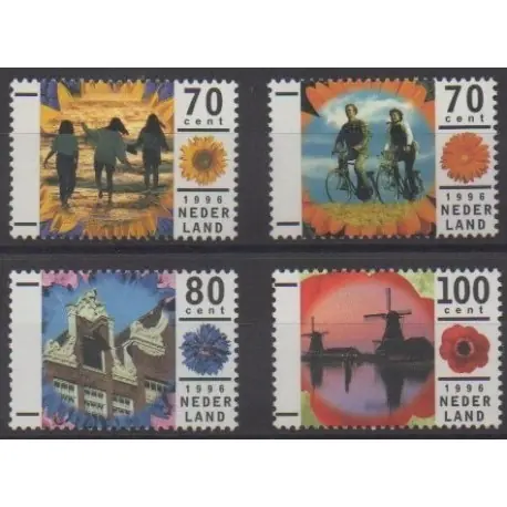 Populaire Pays-Bas - 1996 - No 1544/1547 - Tourisme