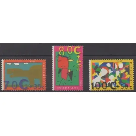 Bon Plan Pays-Bas - 1995 - No 1522/1524 - Enfance
