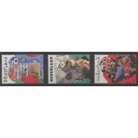 Pays-Bas - 1991 - No 1387/1389 - Enfance Gros Lot