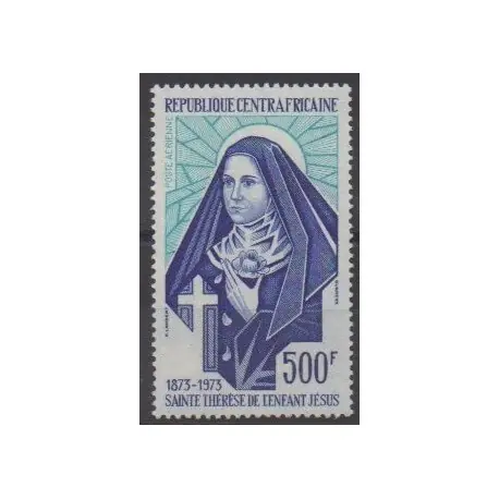 Garantie Incluse Centrafricaine (République) - 1974 - No PA129 - Religion