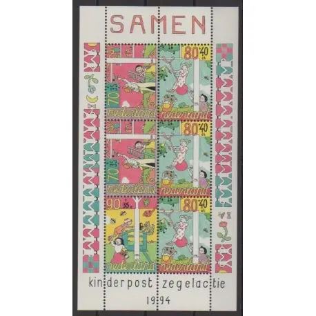 Populaire Pays-Bas - 1994 - No BF42 - Enfance