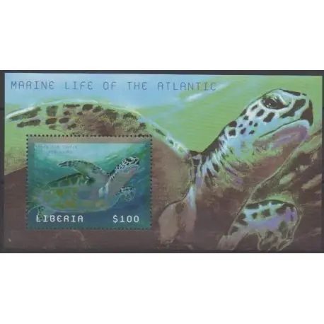 Offre Spéciale Liberia - 2001 - No BF400 - Tortues