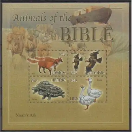 Liberia - 2006 - No 4344/4347 - Religion - Animaux Offre Du Jour