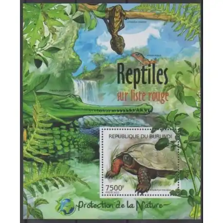 Prix Réduit Burundi - 2012 - No BF226 - Tortues