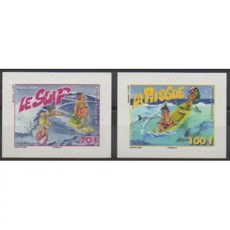 Polynésie - 2009 - No 876/877 - Tourisme Commande En Gros