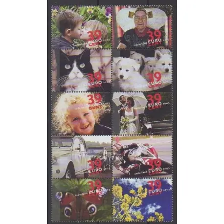 Top Vente Pays-Bas - 2003 - No 2063/2072