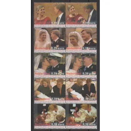 Pays-Bas - 2004 - No 2141/2150 - Royauté - Principauté Meilleure Vente