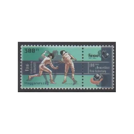 Artisanat Hongrie - 2013 - No 4543 - Sports divers