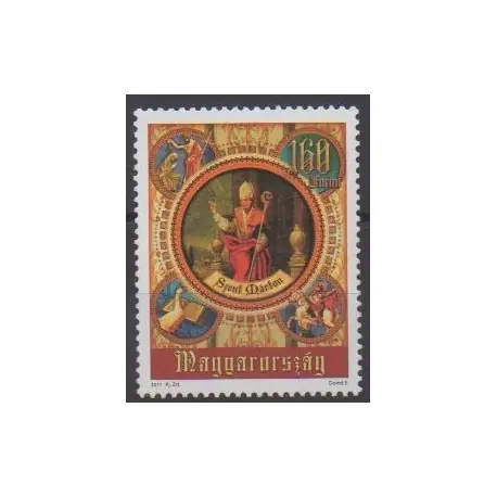 Certifié Hongrie - 2011 - No 4466 - Religion