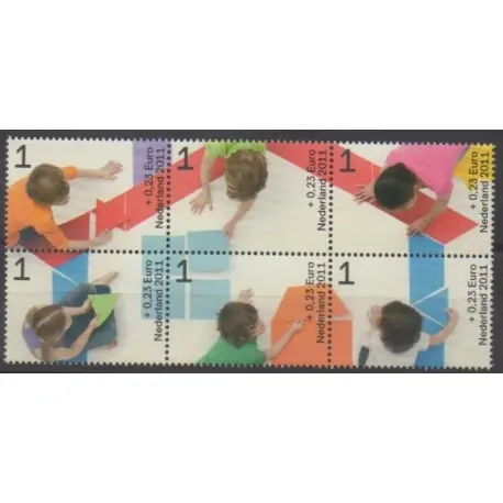 Pays-Bas - 2011 - No 2851/2856 - Enfance Remise