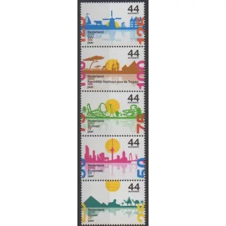 Pays-Bas - 2010 - No 2665/2669 Retour Gratuit