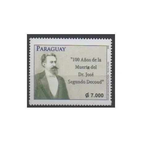 Offre Spéciale Paraguay - 2009 - No 3027 - Célébrités