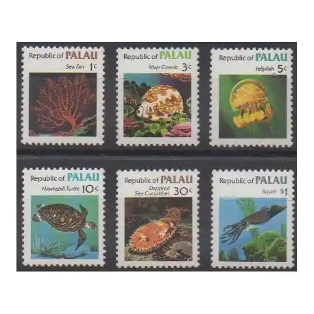 Populaire Palau - 1983 - No 9/14 - Vie marine