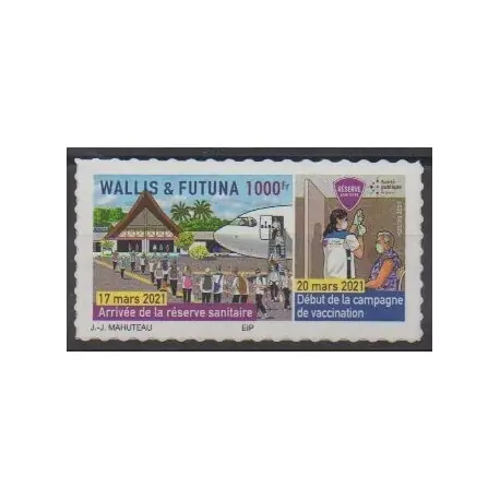Wallis et Futuna - 2021 - No 940A - Santé ou Croix-Rouge En Vogue