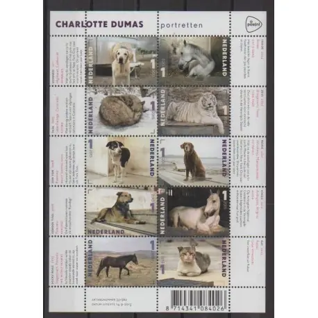 Pays-Bas - 2015 - No 3307/3316 - Animaux Commander Vite