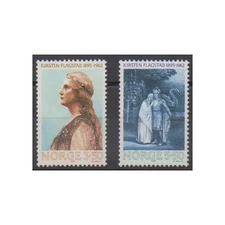 Norvège - 1995 - No 1140/1141 - Musique Meilleure Qualité